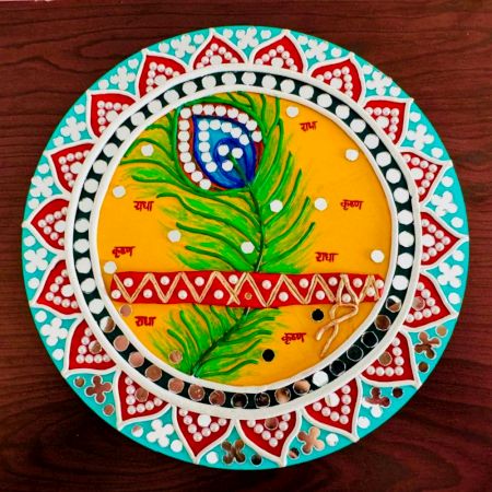 Decorative Radha Krishna Wall Art